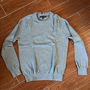 Tommy Hilfiger Light Gray Crewneck Sweater